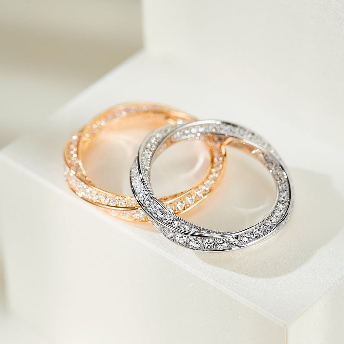 Tiffany Spiral Cubic Zirconia Ring