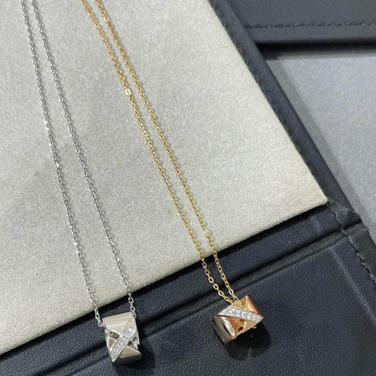 Chaumet Liens Evidence Cubic Zirconia Necklace