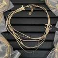 18K  Chanel Gold Necklace
